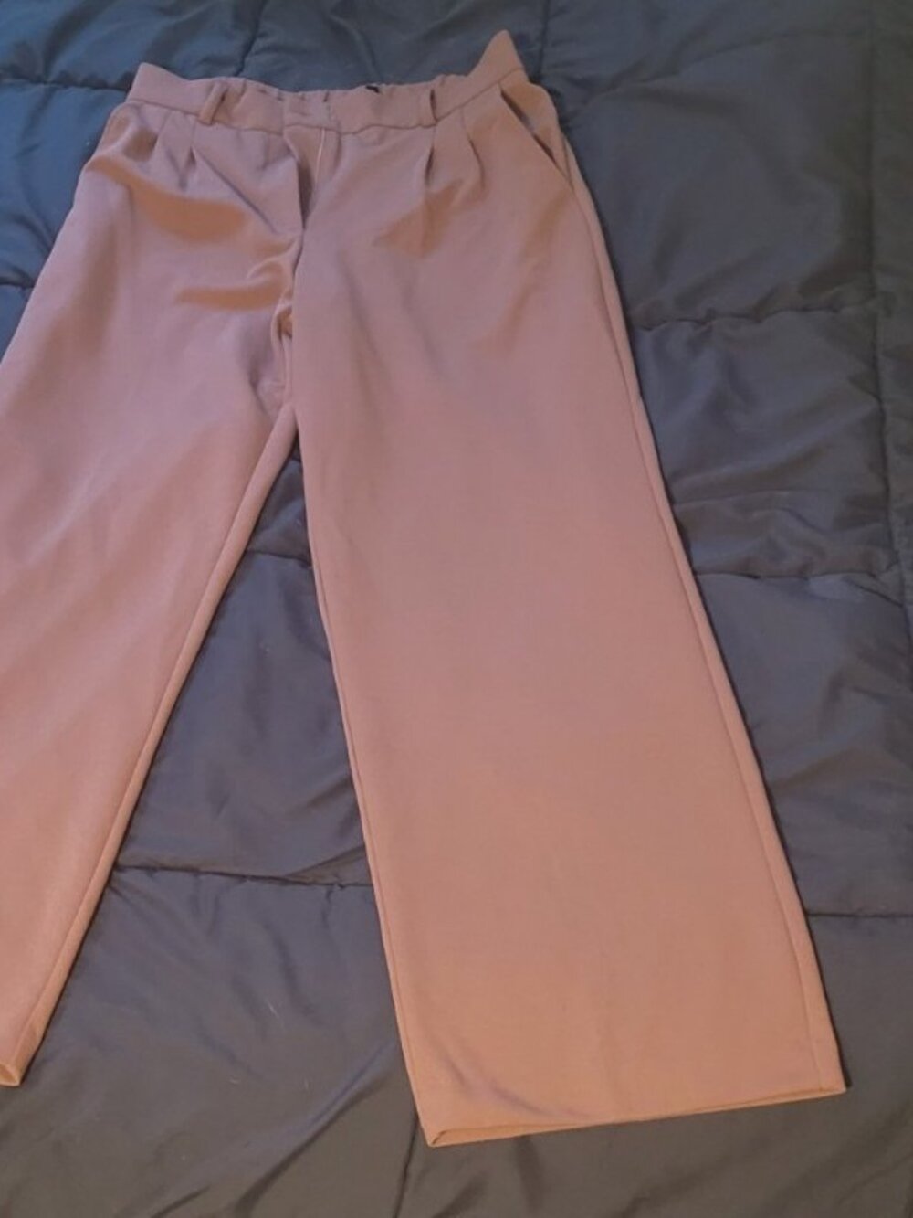 XX Essentials Mauve Pink Wide Leg Pants Size M